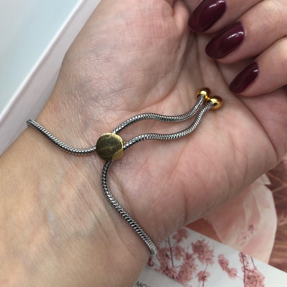 Stainless Steel Adjustable Bracelet - Picture 3 of 3